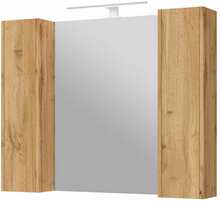 Peeglikapp Euroliux Bronx MC-100, riputatav, pruun