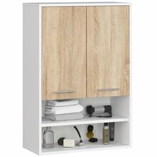 Vannitoakapp Akord Fin H934 W64, 30.5 x 64.2 x 93.6 cm, valge/pruunikas