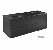 Vannitoakapp Besco Akya Classic, 52.5 x 131 x 50.7 cm, hall/kroom/grafiit