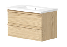 Aluskap Kamė - RB ONLY, valamu ja kapiga, 81 cm, hele tamm