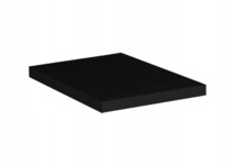 Lauaplaat Comad Nova Black B 89-20, 20 cm, must matt