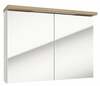 Vannitoakapp Deftrans Stilla E80, 20 x 80 x 60 cm, tamm/valge