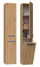 Vannitoakapp Top E Shop NEL IV, 30 x 31 x 174 cm, pruun