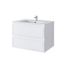 Valamualune vannitoakapp Domoletti Outline SA70DL-2, 45.5 x 69 x 50 cm, valge