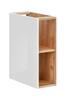 Vannitoakapp Comad Capri White 810B FSC, valge/pruun
