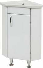 Vannitoakapp Sanservis KN, 41.5 x 41.5 x 80 cm, valge