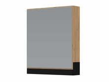 Vannitoakapp Halmar Duesa SLU-60, 15 x 60 x 72 cm, pruun/must