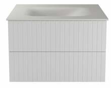 Vannitoakapp Besco Akya Linea, 52.5 x 66 x 51cm, valge/chromo