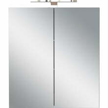 Vannitoakapp Germania GW-ARCENA, peegliga, 60 x 71 cm, antratsiit