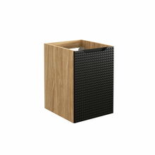 Vannitoakapp Comad Luxor Black 81-40-1D, 40 cm, tamm/must