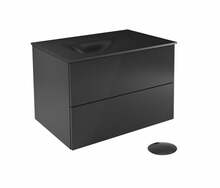 Vannitoakapp Besco Akya Classic, 52.5 x 66 x 50.7 cm, must/hall/grafiit