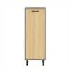 Vannitoakapp Sobuy BZR132-NG, 31.5 x 30 x 86 cm, hall/beež