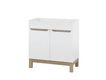 Vannitoakapp Comad Bali 821, 80 cm, valge/pruun
