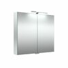 Peegelkapp Raguvos Baldai GRAND 2102500, 80 cm, LED valgustusega