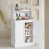 Vannitoakapp Vasagle BBC770W01, 30 x 60 x 100 cm, pilvevalge