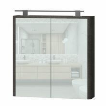 Peeglikapp Livorno LVRMC-70, pruun
