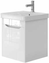Vannitoakapp Livorno LVR-55, koos valamuga, valge