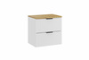 Aluskap Comad Adel White, 60 cm, valge/tamm