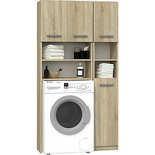 Vannitoakappide komplekt Top E Shop Marpol, 30 x 96 x 183 cm, tamme värvi