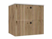 Vannitoakapp Top E Shop Tigo 60 2S, valamuga, 47 x 60 x 59 cm, tamm