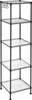 Vannitoakapp Leobert LGR23BK, 30 x 30 x 123.5 cm, must