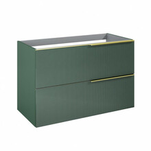 Valamu aluskapp Elita Soho, 45.3 x 100 x 63.5 cm, roheline