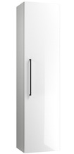 Küpääkapiga vannitoakapp Raguvos Baldai JOY 12302211, 35 cm, valge, läikiv