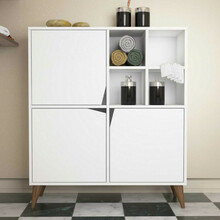 Vannitoakapp Kalune Design Pulse 845HCT3910, 30 x 100 x 115 cm, valge