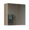 Vannitoakapp Top E Shop Pola 2DL, 22 x 60 x 60 cm, tamm/hallpruun