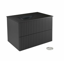 Vannitoakapp Besco Akya Linea, 52.5 x 66 x 50.7 cm, kroom/grafiit