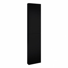 Rippkapp Elita, must, 12.6 x 40 x 180 cm