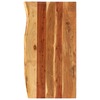 Vannitoakapi plaat vidaXL, 100 x 52 x 3.8 cm, pruun