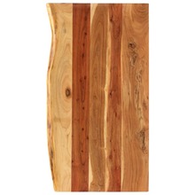 Vannitoakapi plaat vidaXL, 100 x 52 x 3.8 cm, pruun