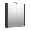 Peeglikapp Raguvos Baldai Urban, valgustusega LED, 60 cm, hall matt