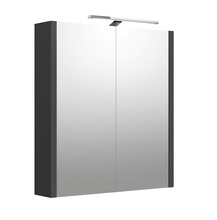Peeglikapp Raguvos Baldai Urban, valgustusega LED, 60 cm, hall matt