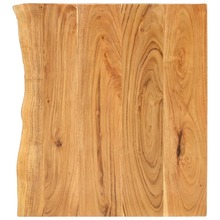 Vannitoakapi plaat vidaXL, 80 x 52 x 2.5 cm, pruun