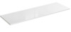 Tööpind Comad Capri White 893 FSC, 141 x 46 cm, valge