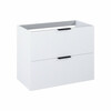 Valamualune kapp Deco 80 2DR, valge matt, MASTERJERO