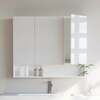 Vannitoakapp Vasagle BBK129W01, 16.5 x 90 x 75 cm, pilvevalge