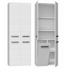 Vannitoakapp Top E Shop Nel, 30 x 60 x 174 cm, valge