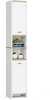 Vannitoakapp Akord Beti 2D 1W, 28 x 32 x 180 cm, valge/tamm