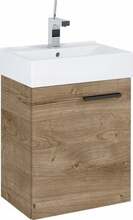 Vannitoakapp Elita Tiny, 30.5 x 45 x 61 cm, tamm/valge