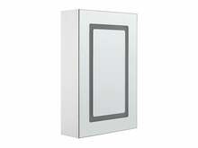 Vannitoakapp Shumee Condor, LED-peegliga, 12 x 40 x 60 cm, valge
