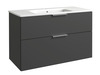 Aluskapp Raguvos Baldai GRAND 21113722, 101 cm, grafiit