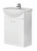 Alumine vannitoakapp RB BATHROOM PIANO VA60-1/P, 60 x 46 x 83 cm, valge