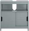 Vannitoa kapp Sobuy FRG128-SG, 60 x 30 x 60 cm, hall