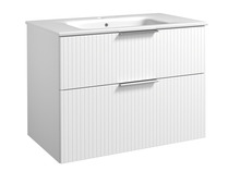 Aluskapp Raguvos Baldai G-Line 211135112, valge matt, 81 cm, kraanikausiga