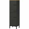 Vannitoakapp Germania Yonkers, 34 x 123 cm, tumehall/tamm