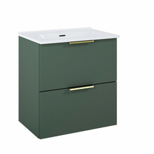Valamu ja kapi komplekt Elita Astra 60, 61.5 x 39.4 x 55 cm, roheline