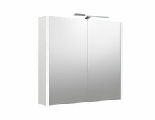 Peegelkapp Raguvo Baldai Urban 2002512, 80 cm, valge matt